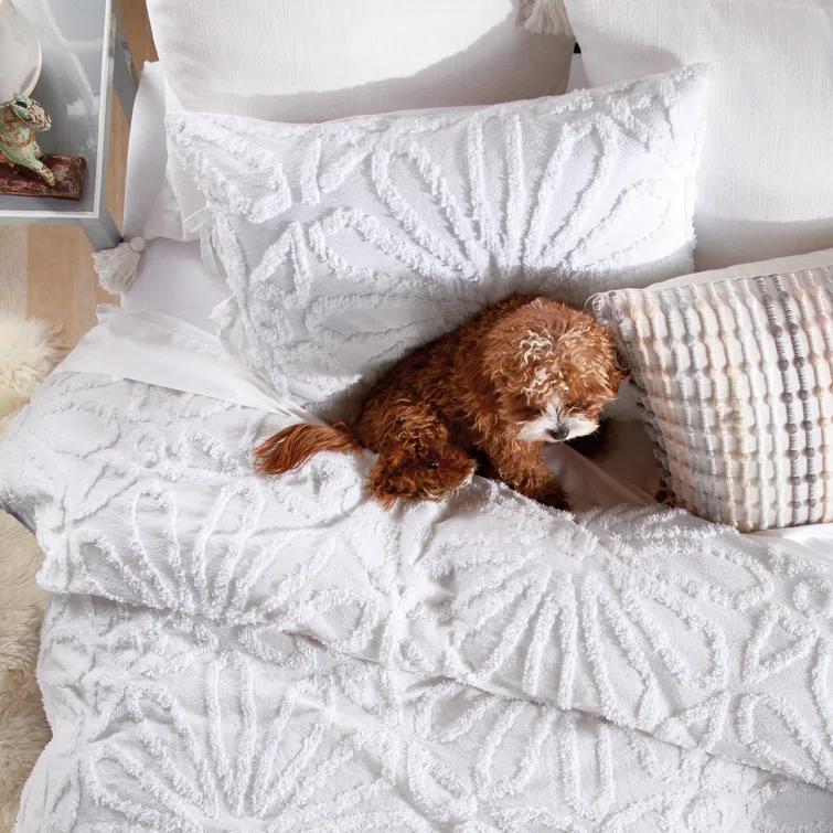 Peri Home Peri Home Chenille Medallion 3 Piece Comforter Set