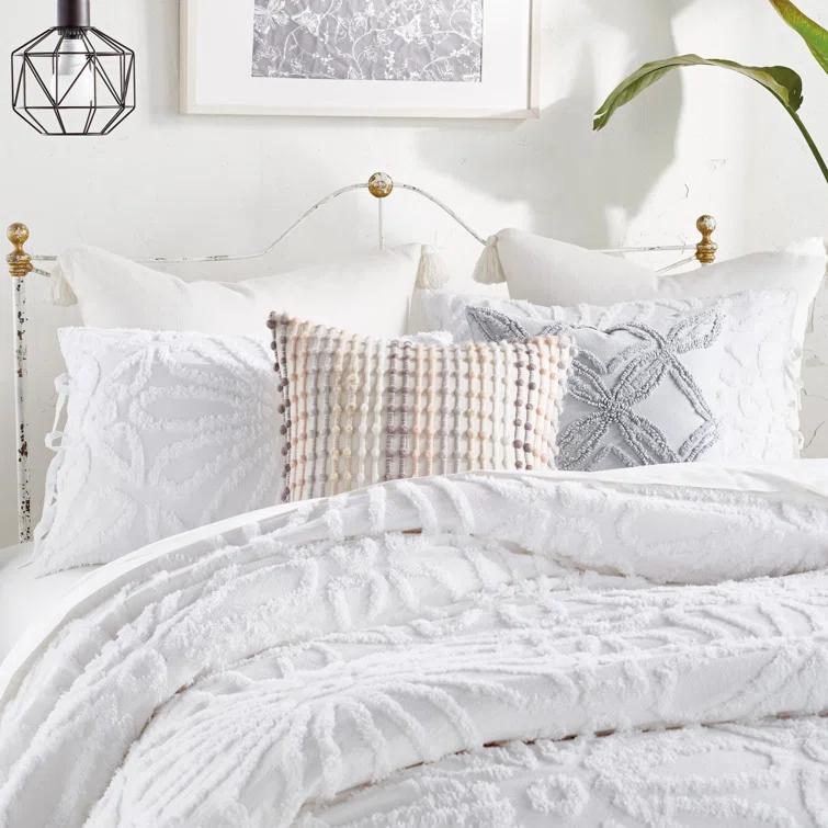 Peri Home Peri Home Chenille Medallion 3 Piece Comforter Set