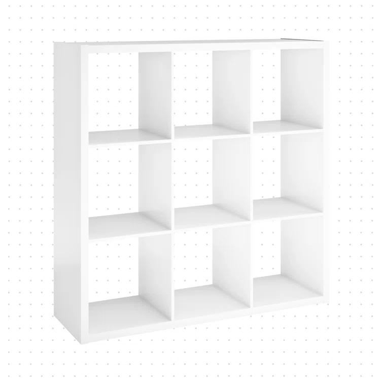 43.98" H x 43.82" W Decorative Cube Bookcase