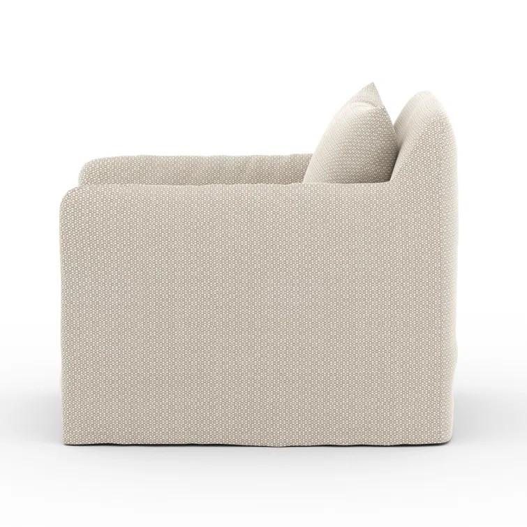 Sakura Indoor / Outdoor Swivel Chair - Sand