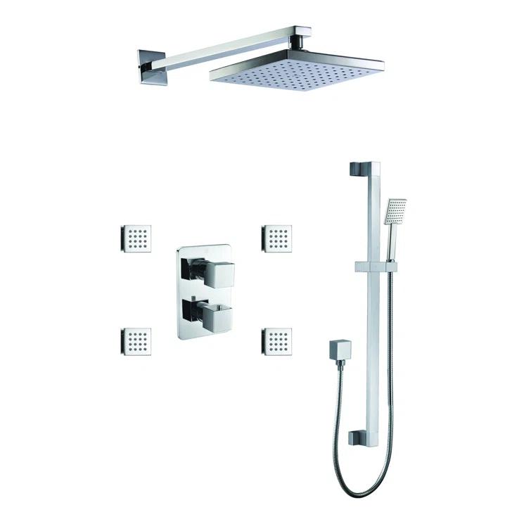 Complete Shower System with Rough in-Valve