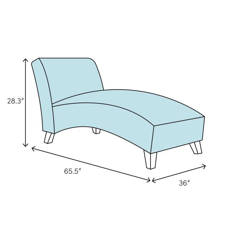 Anya Upholstered Chaise Lounge