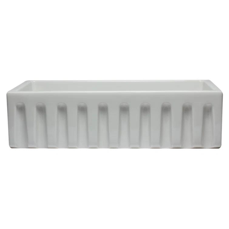 36'' L Farmhouse / Apron Single Bowl Fireclay Kitchen Sink