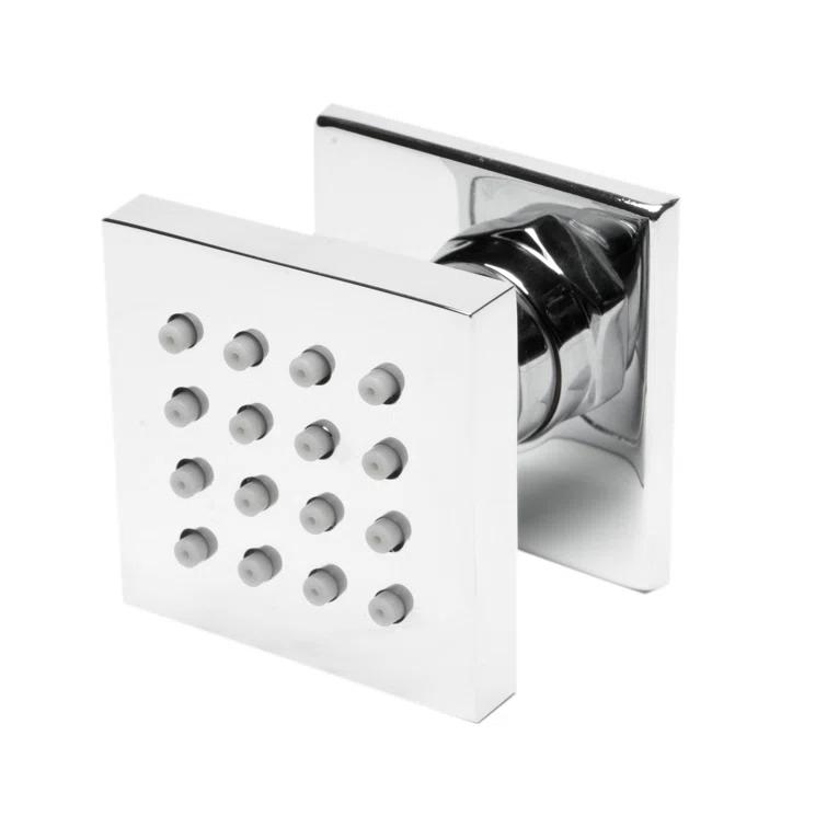 Square Adjustable Shower Body Spray