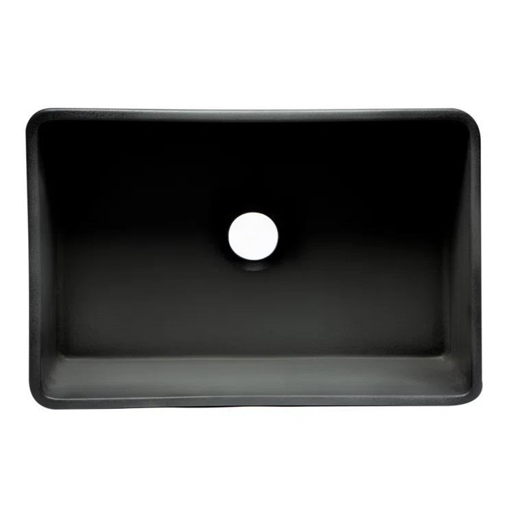 30'' L Farmhouse / Apron Single Bowl Fireclay Kitchen Sink