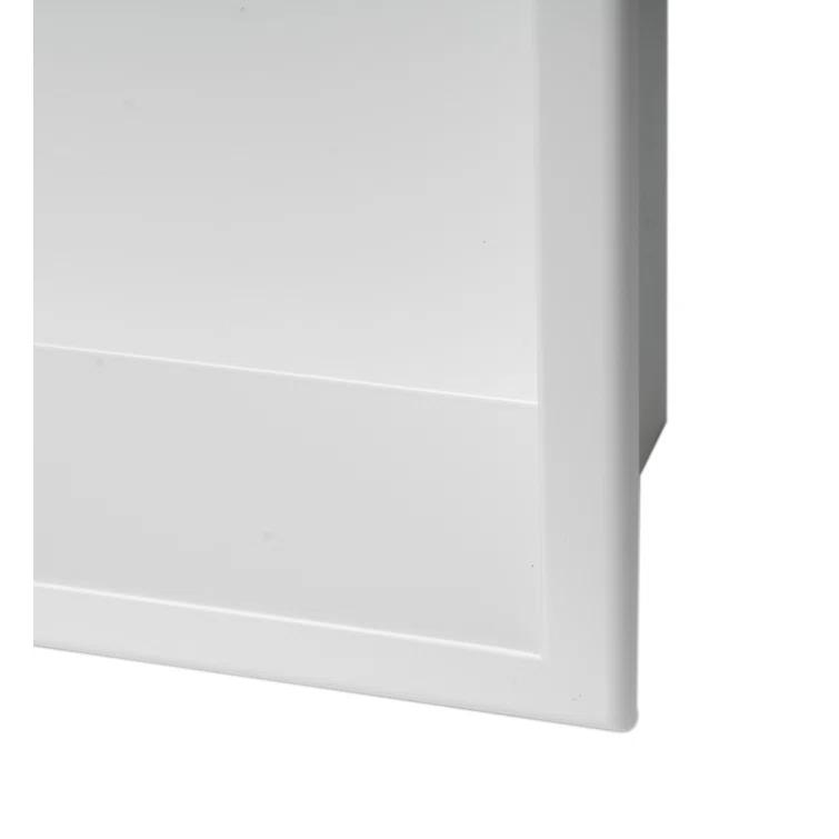 Adhesive Stainless Steel Shower Shelf