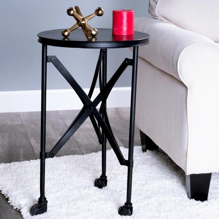Butler Specialty Metalworks Round Iron Accent Table In Black