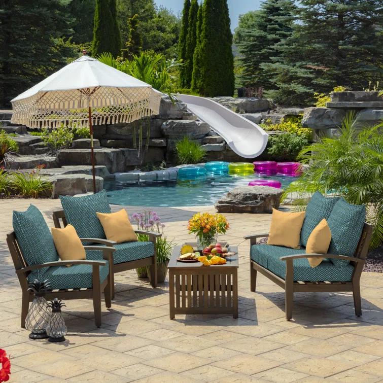 Outdoor Lounge Chair Cushion