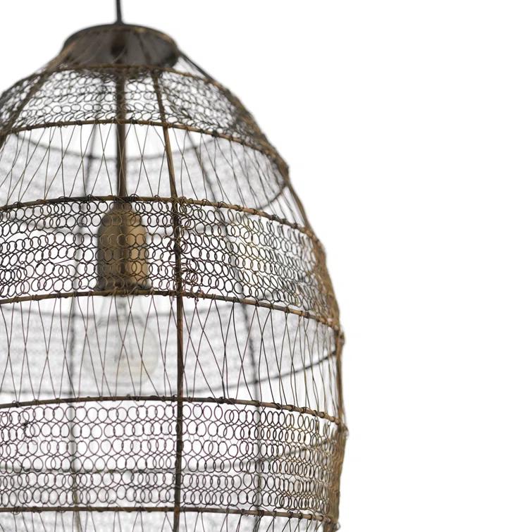Neddie Single Light Metal Dimmable Pendant