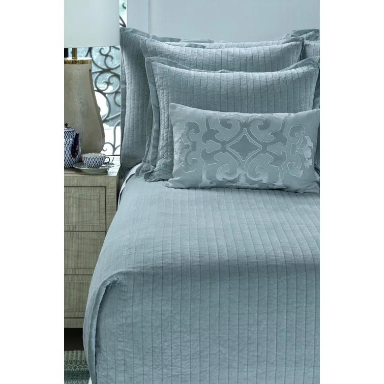 Lili Alessandra Aria Modern & Contemporary Velvet Coverlet