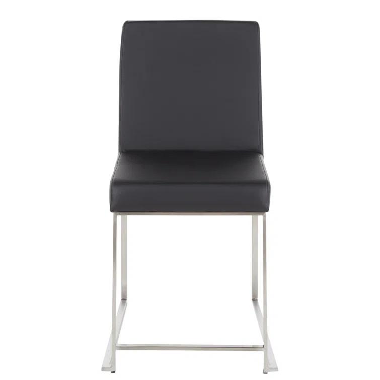 Chuyen 19.25'' H Upholstered Metal Side Chair