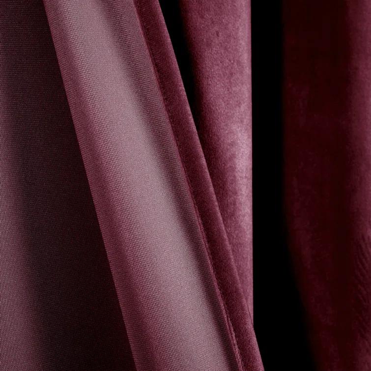 Lush Decor Prima Velvet Solid Velvet Solid Room Darkening Thermal Curtain Panels (Set of 2)