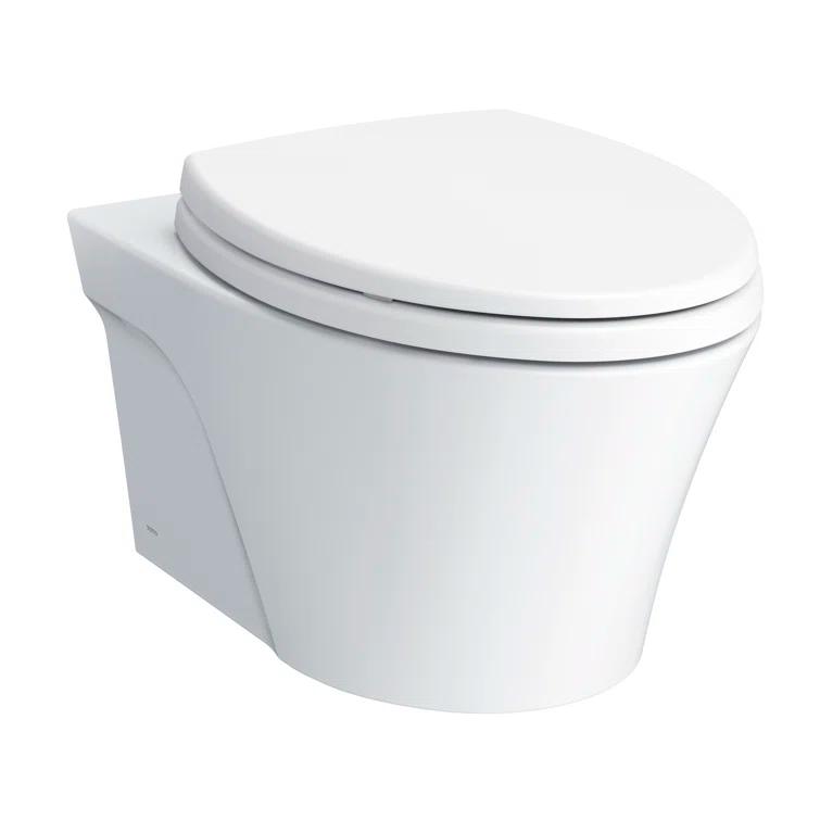 Toto® Ap Wall-Hung Elongated Toilet Bowl with Skirted Design and Cefiontect