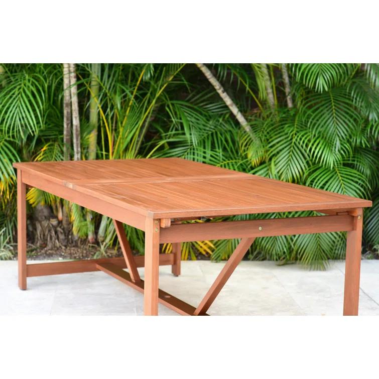 Anautica 79'' Rectangular 8 - Person Outdoor Dining Set