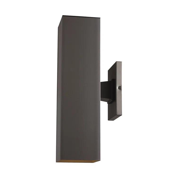 Dyer 2 Light Outdoor Aluminum Wall Light