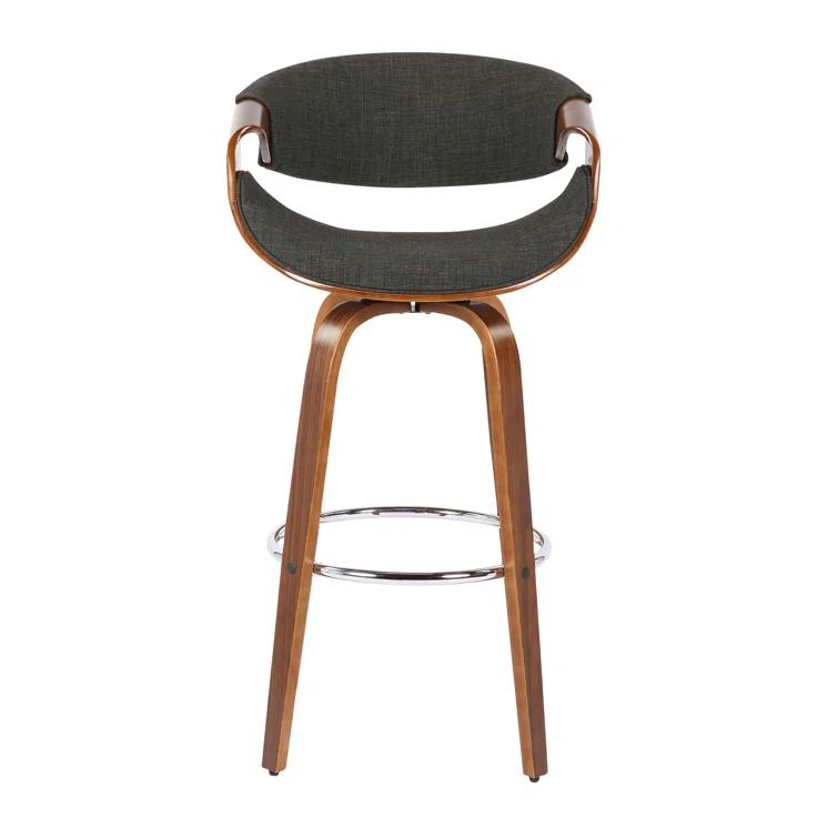 Lariah Swivel Upholstered Counter Stool