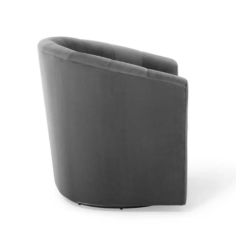 Modway Prospect Performance Velvet Swivel Armchair
