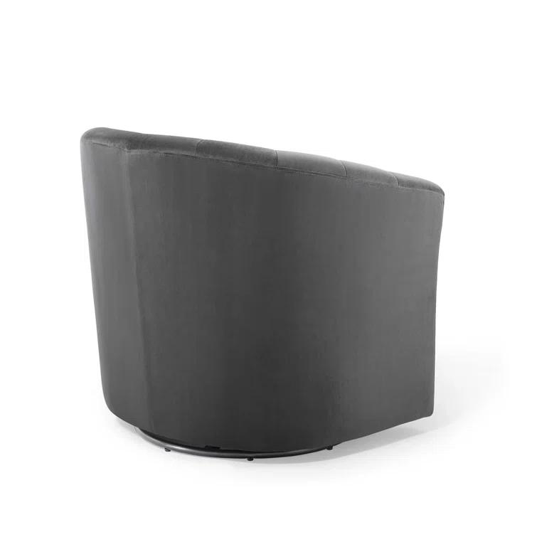 Modway Prospect Performance Velvet Swivel Armchair