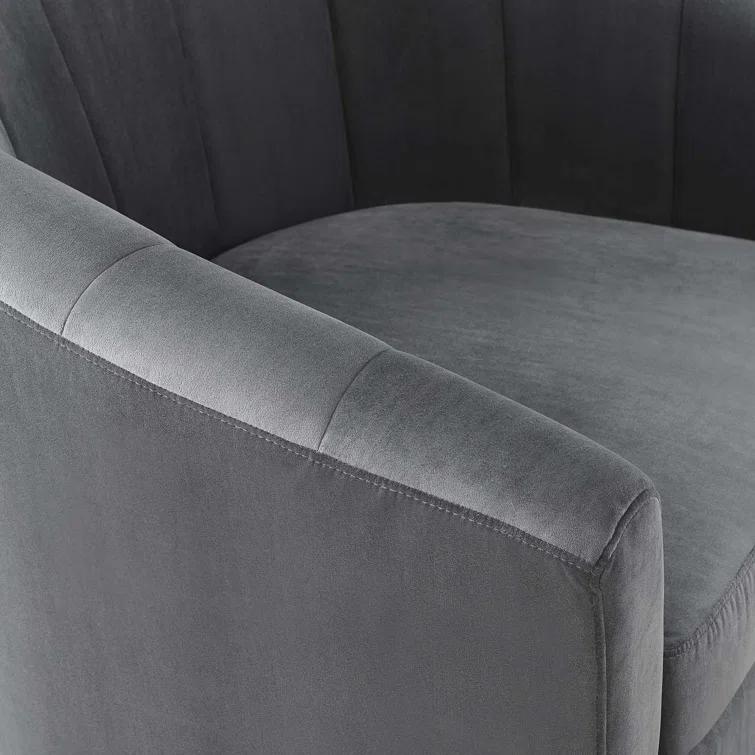 Modway Prospect Performance Velvet Swivel Armchair