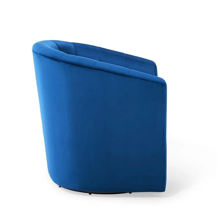 Modway Prospect Performance Velvet Swivel Armchair