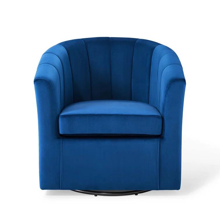 Modway Prospect Performance Velvet Swivel Armchair