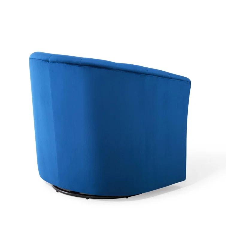 Modway Prospect Performance Velvet Swivel Armchair