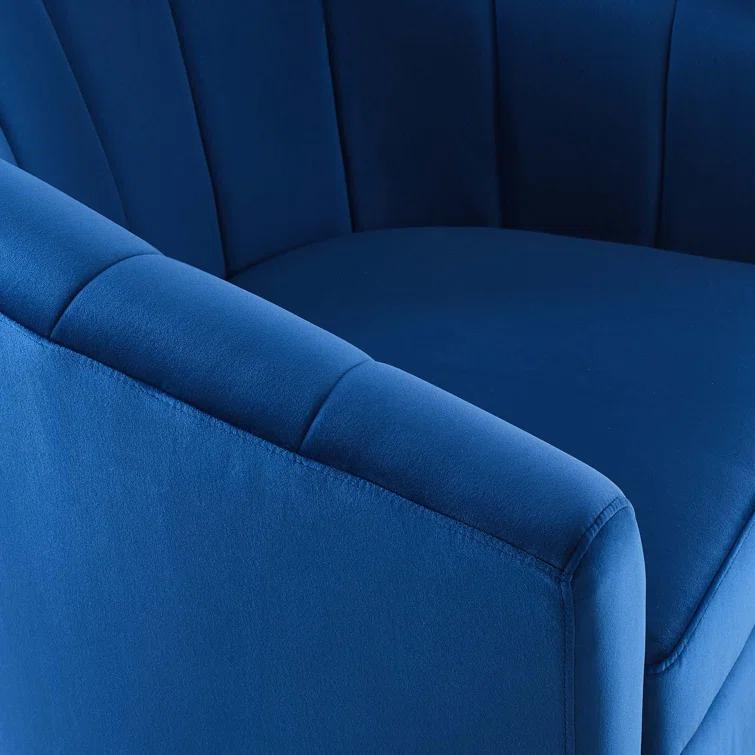 Modway Prospect Performance Velvet Swivel Armchair