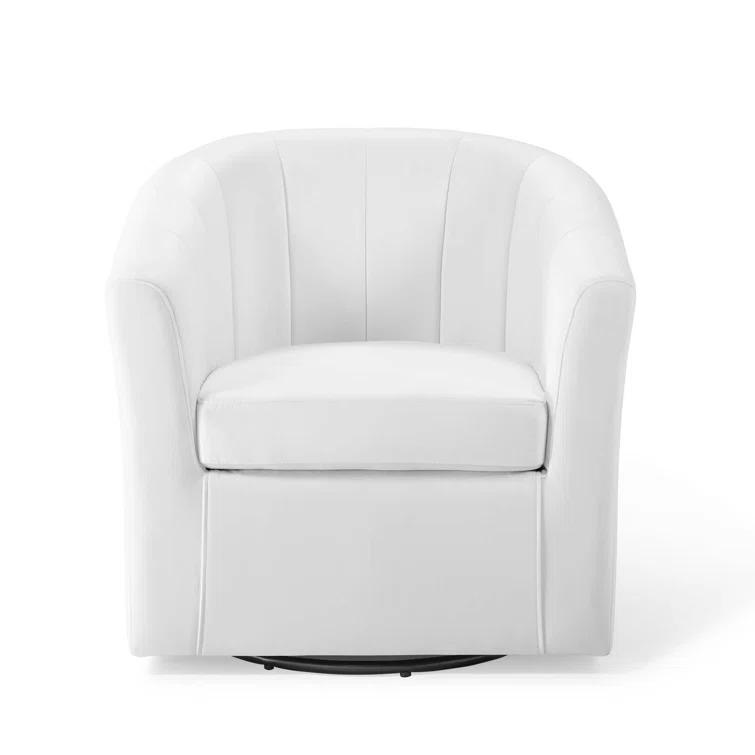 Modway Prospect Performance Velvet Swivel Armchair