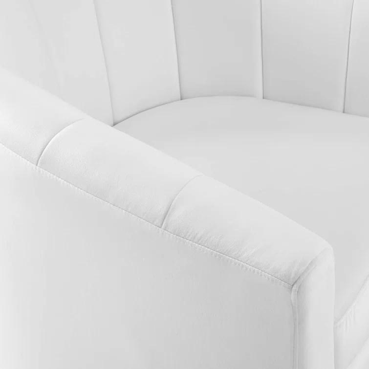 Modway Prospect Performance Velvet Swivel Armchair