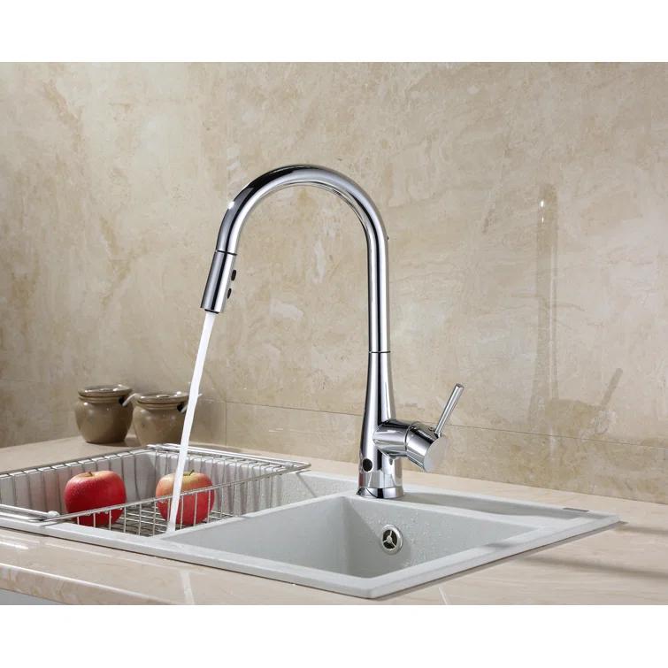 RunFine Group Pull Down Touchless Kitchen Faucet
