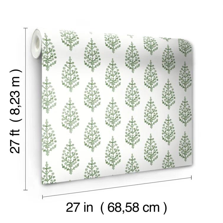 York Wallcoverings Floral Roll