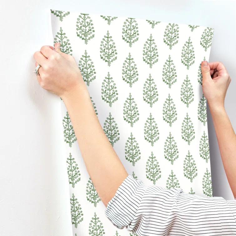 York Wallcoverings Floral Roll
