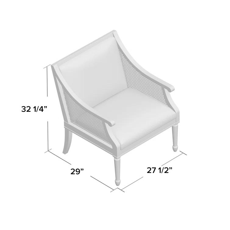 Martha Stewart Isla Farmhouse Accent Chair