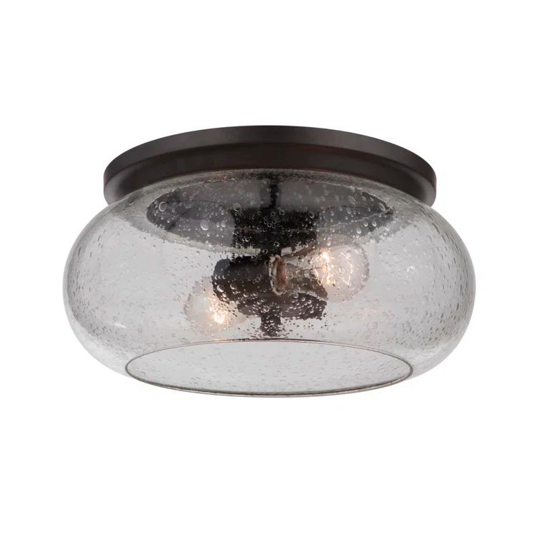Glass Flush Mount