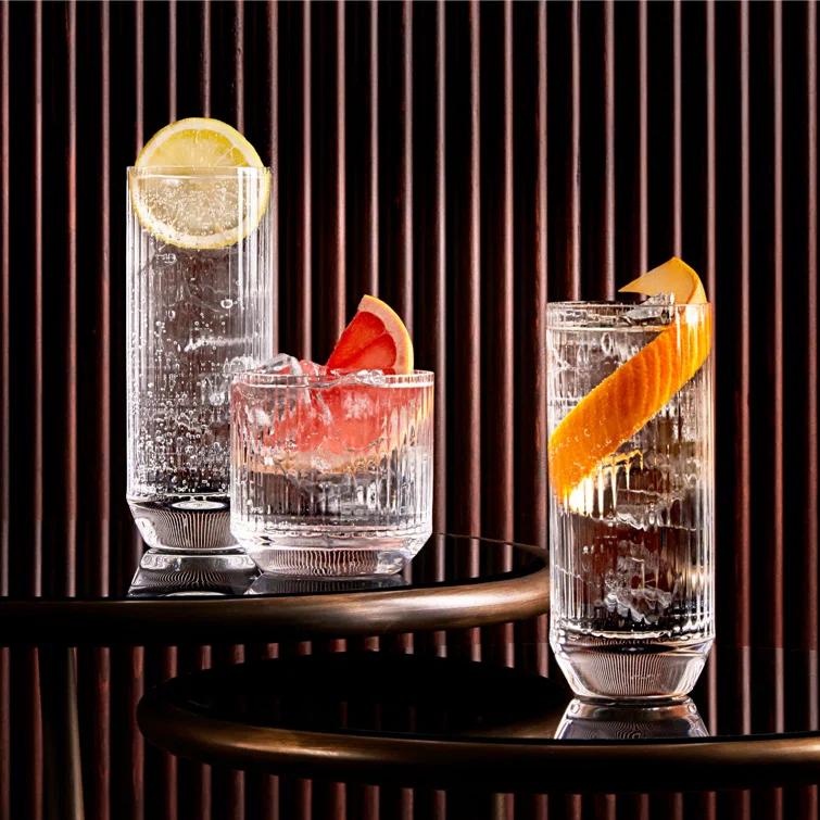 Big Top 4 - Piece Crystal Whiskey Glass Set (Set of 4)