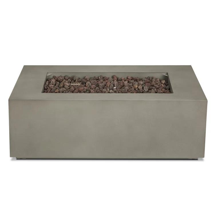 AEGEAN Propane / Natural Gas Outdoor Fire Pit Table
