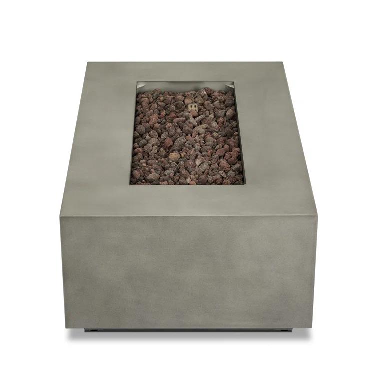 AEGEAN Propane / Natural Gas Outdoor Fire Pit Table