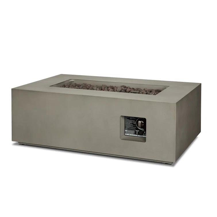 AEGEAN Propane / Natural Gas Outdoor Fire Pit Table