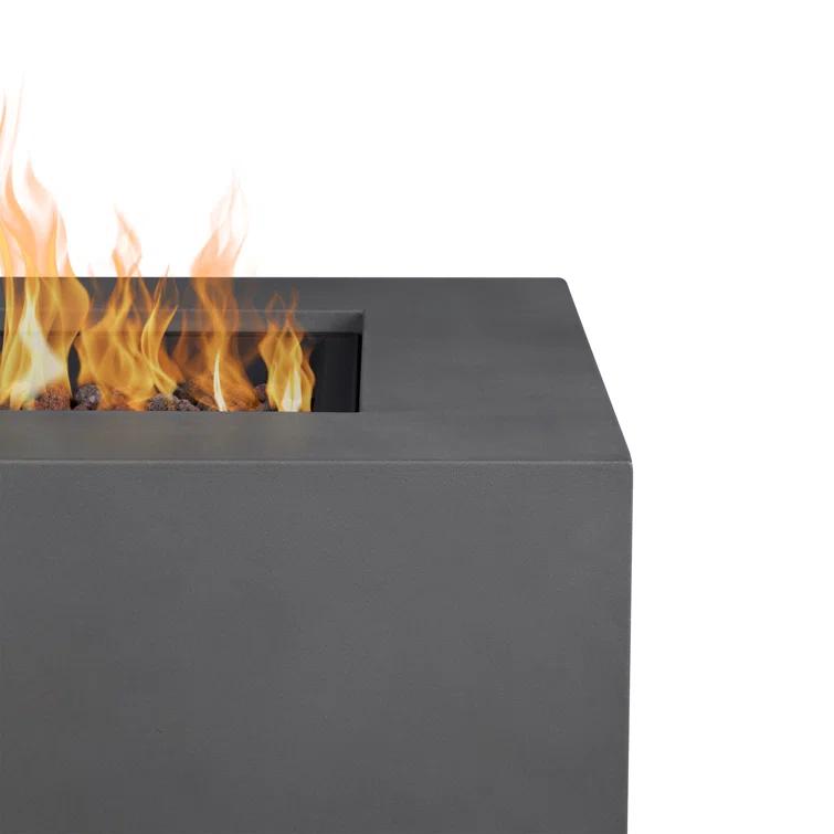 AEGEAN Propane / Natural Gas Outdoor Fire Pit Table