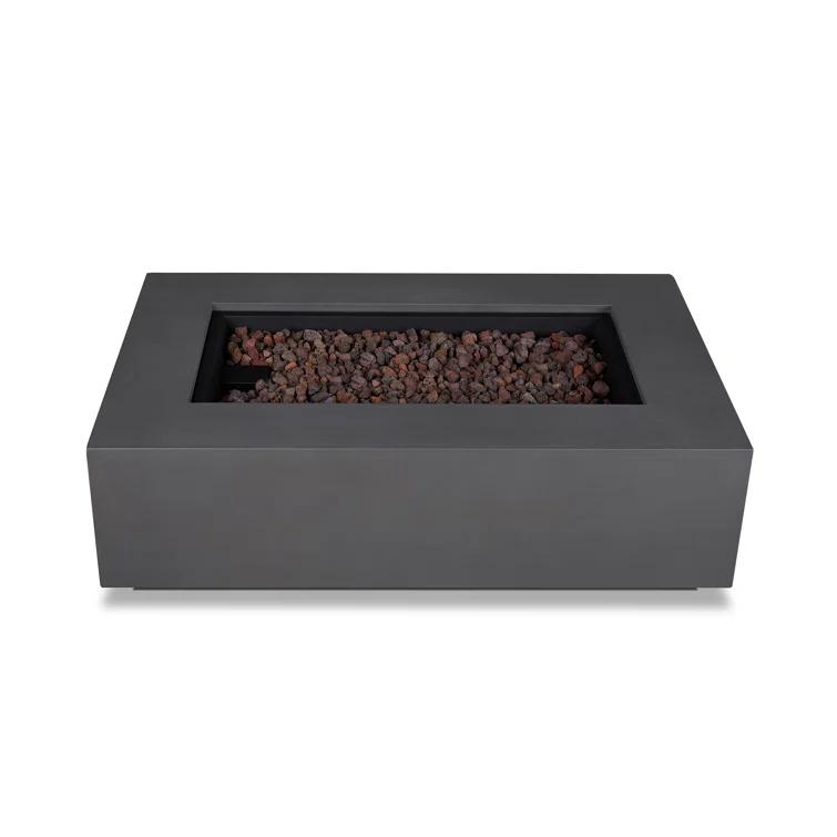 AEGEAN Propane / Natural Gas Outdoor Fire Pit Table