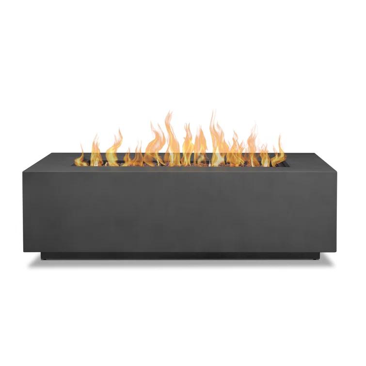 AEGEAN Propane / Natural Gas Outdoor Fire Pit Table