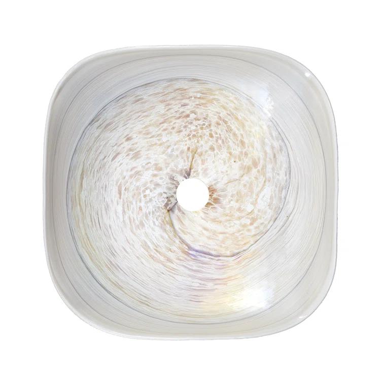 Murano Glass Specialty Vessel Bathroom Sink