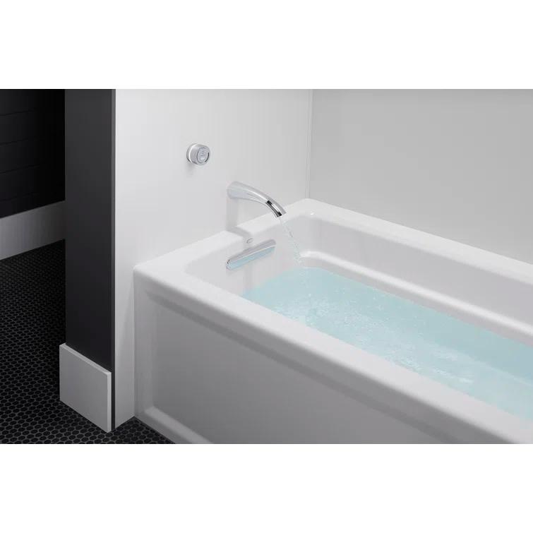 Archer® 60" x 32" Acrylic Alcove Soaking Bathtub with Comfort Depth