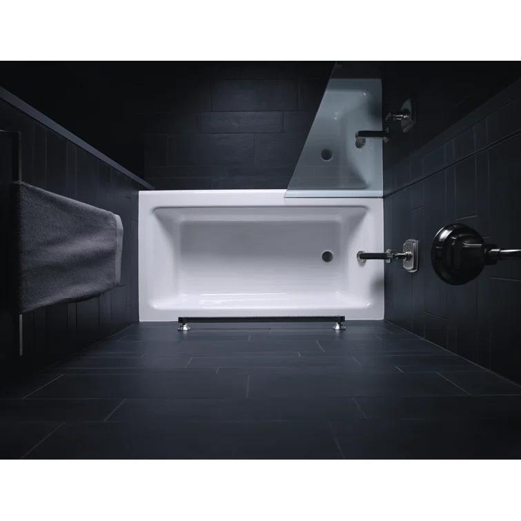 Kohler Avec 60 In. X 32 In. Alcove Bath, Right Drain K-25831-RA-0