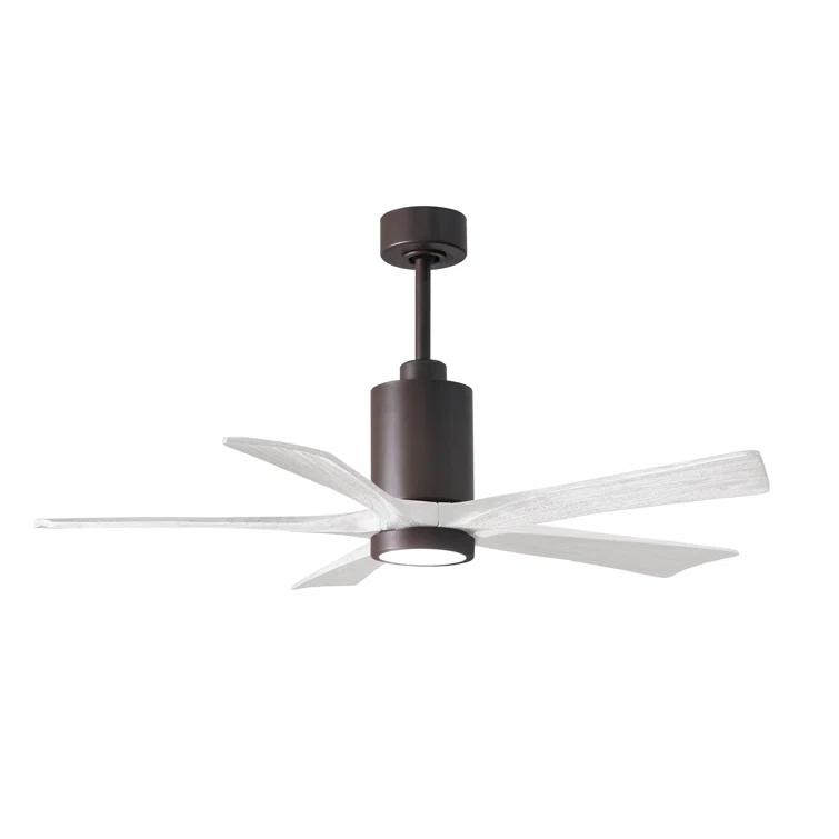 Matthews Fan Company Patricia 52'' Ceiling Fan with LED Lights