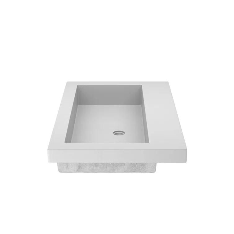 36.5" Single Bathroom Vanity Top with Sink