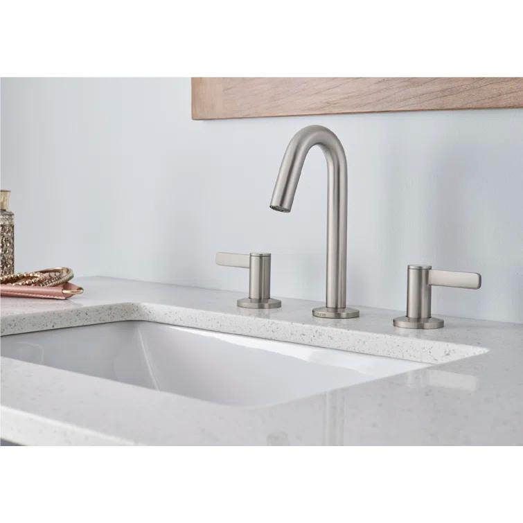 Amalfi Widespread Bathroom Faucet with Drain Assembly