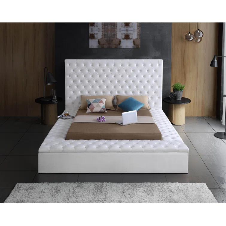 Johnnay Upholstered Platform Storage Bed