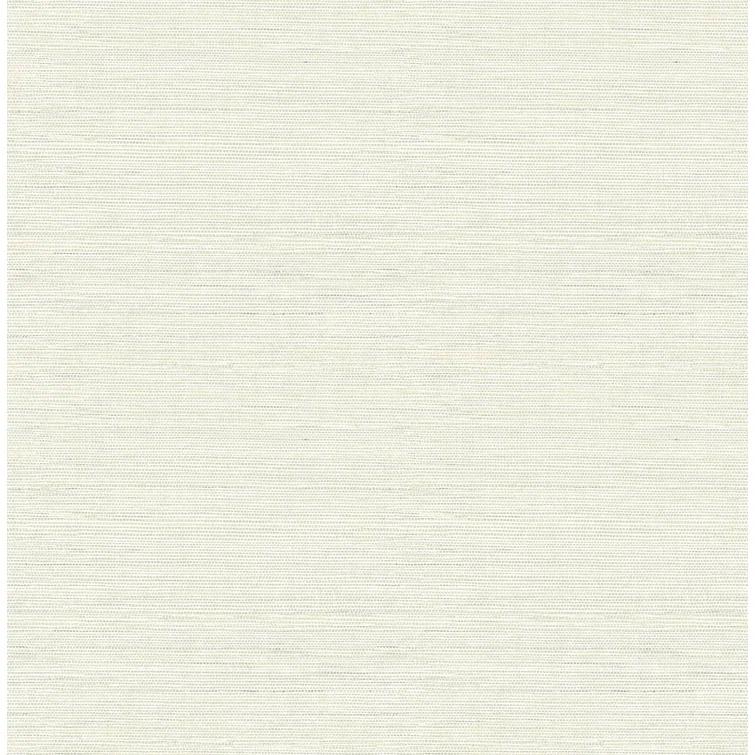 Chesapeake Agave Light Grey Faux Grasscloth Wallpaper