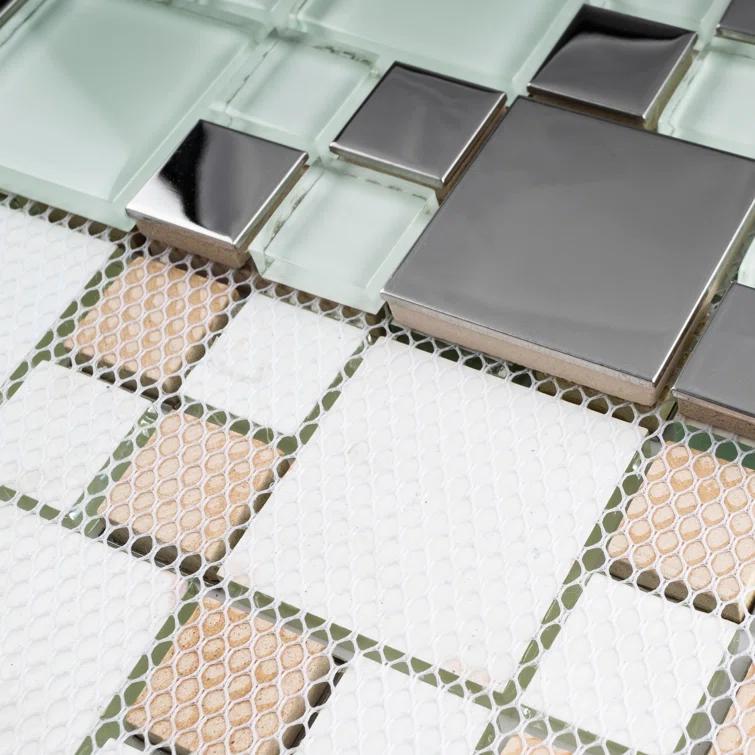 Breeze Square Versailles Mosaic Wall Tile